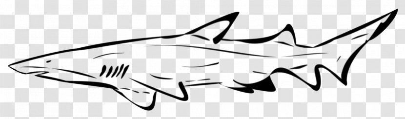 Stencil Drawing Shark Art - Artwork - Sharks Transparent PNG