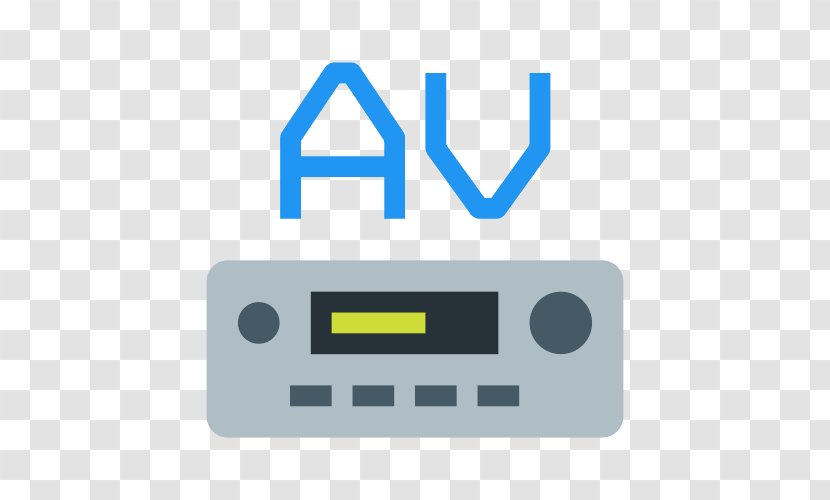AV Receiver Remote Controls Radio - Yellow - Symbol Transparent PNG