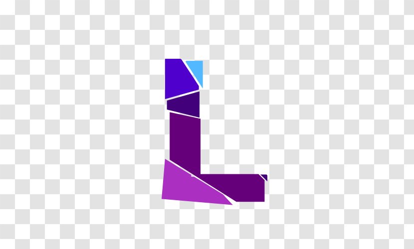 Letter Typeface Font - Violet - L Transparent PNG