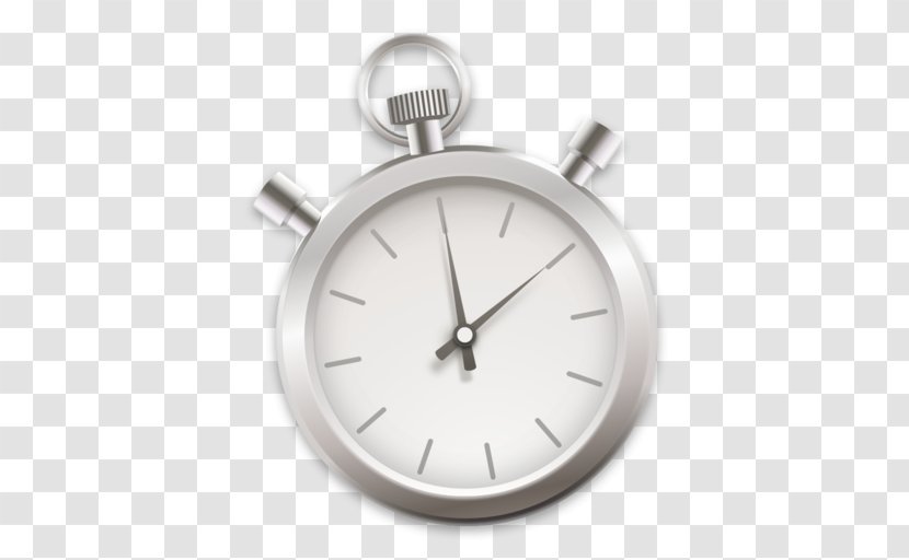 Silver Clock Watch Time Metal - Activity Transparent PNG