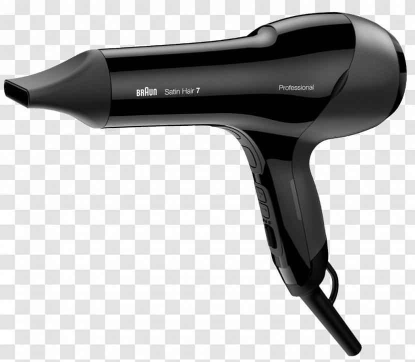 Braun Hair Dryer Hd 785 Dryers Satin 7 Only 710 HD 530 5 (220V Not For Use In The USA) Transparent PNG