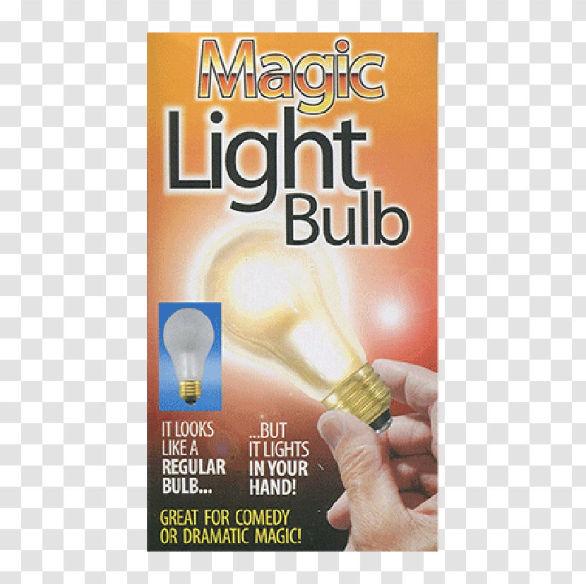 Incandescent Light Bulb Lamp Magic Glass Transparent PNG