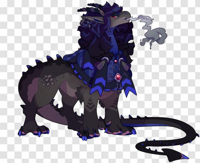 Dragon Purple Carnivora - Mythical Creature Transparent PNG