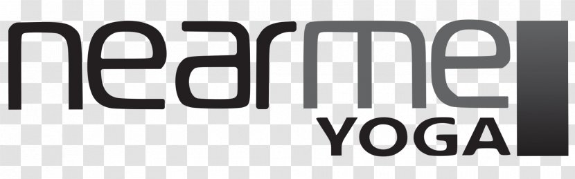 Logo Nearme Yoga Bicycle Trademark - Monochrome Transparent PNG