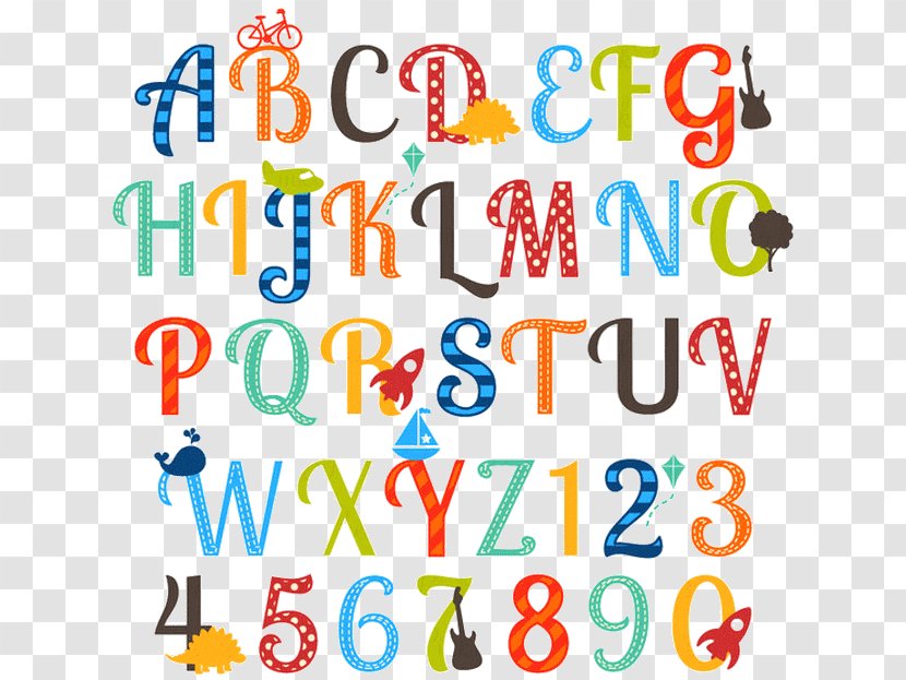 Wall Decal Alphabet Letter - Poster - English Transparent PNG