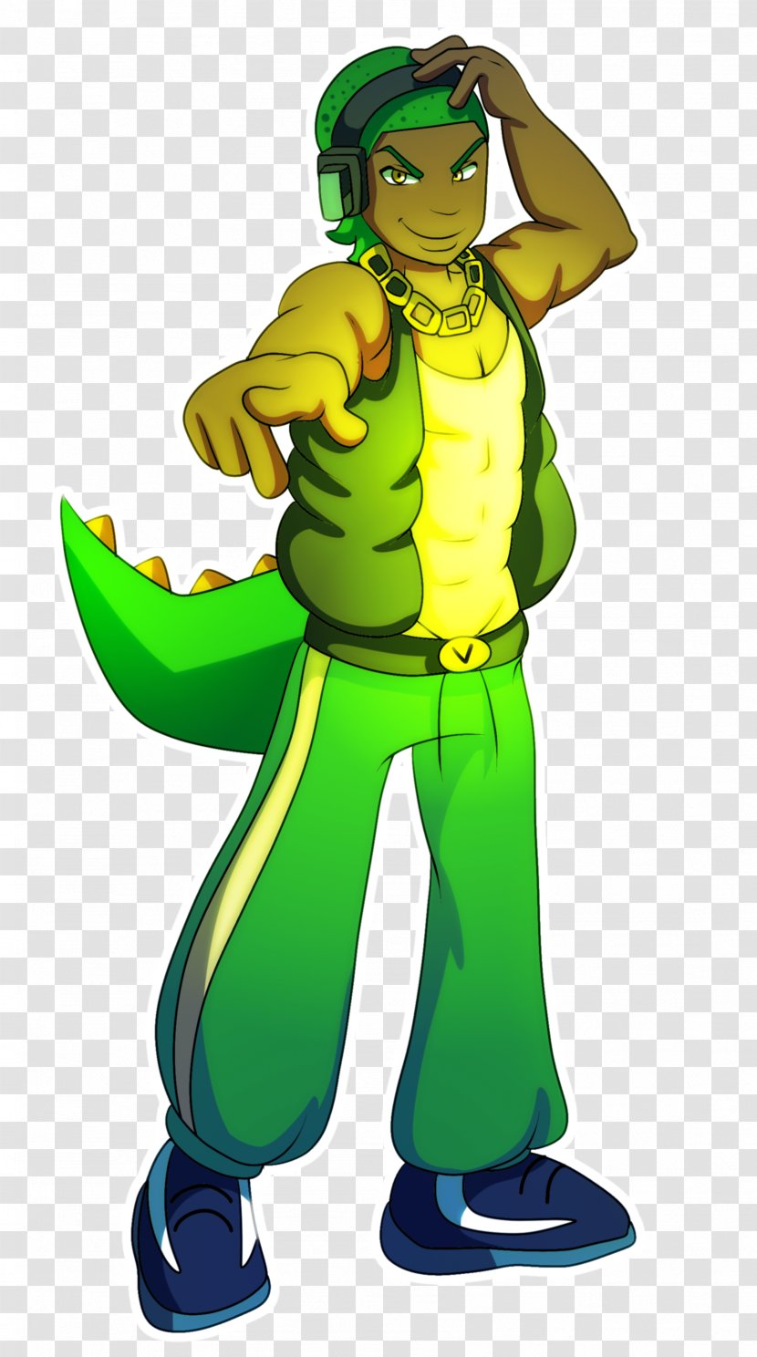 Vector The Crocodile Amy Rose Tails Sonic Heroes Riders - Espio Chameleon Transparent PNG