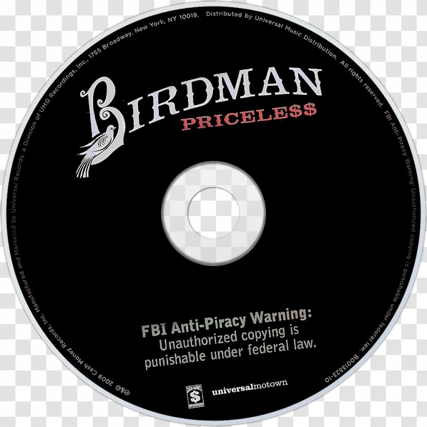 Priceless Fast Money Pricele$$ Birdman Cash Records - Compact Disc Transparent PNG