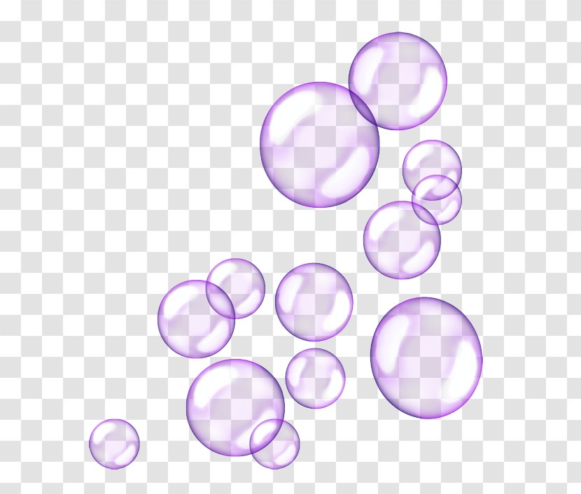 Clip Art - Purple - Bubble Transparent PNG