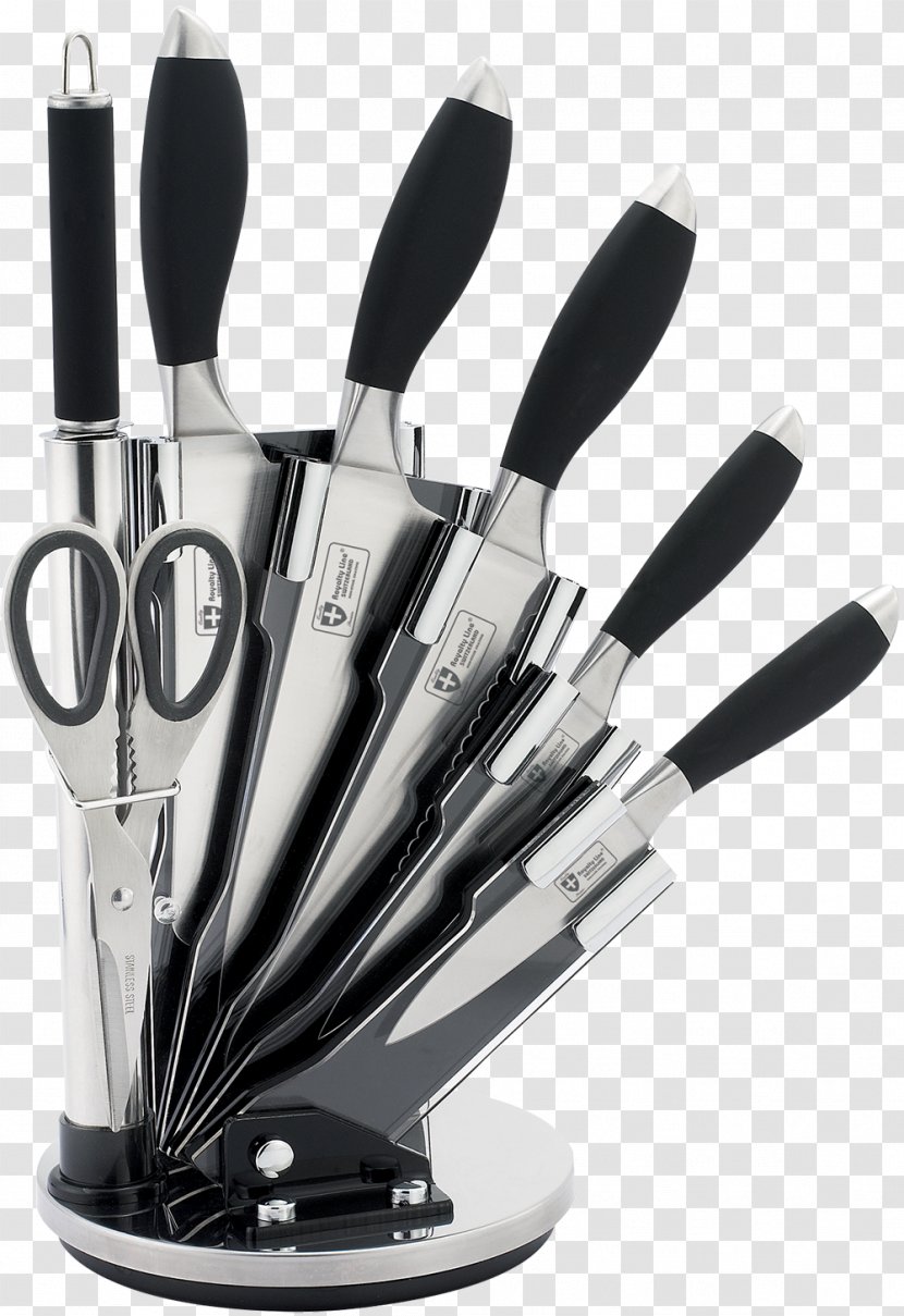 Chef's Knife Stainless Steel Cookware Kitchen Knives - Products Transparent PNG