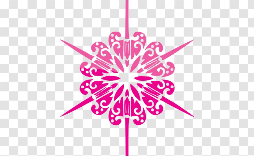 Snowflake - Point - Symmetry Transparent PNG