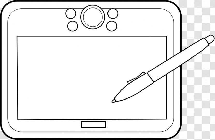 IPad Laptop Digital Writing & Graphics Tablets Clip Art - Computer - Scissors Graphic Transparent PNG