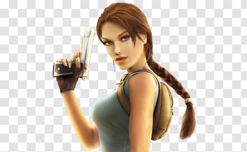 Angelina Jolie Tomb Raider: Anniversary Underworld Lara Croft - Brown Hair Transparent PNG