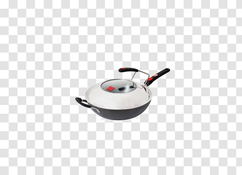 Frying Pan Wok Non-stick Surface Cookware And Bakeware - Casserola - Large Cooking Imperial Maifanite No Fumes Transparent PNG