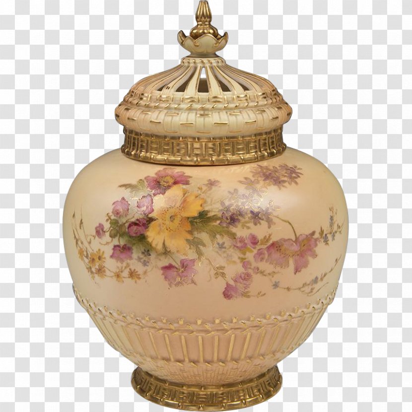 Vase Porcelain Urn Lid - Artifact Transparent PNG