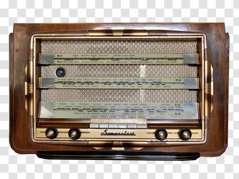 Radio Receiver Bluetooth Radio-omroep Wireless - Radioomroep - Antique Transparent PNG