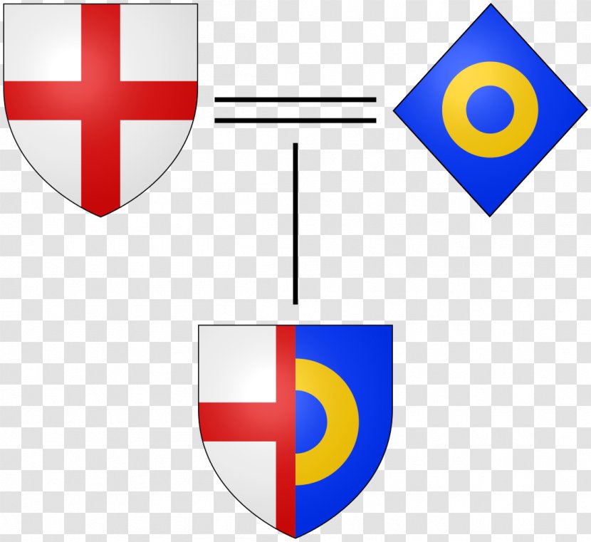 Ecclesiastical Heraldry Coat Of Arms Dimidiation Impalement - Symbol - Field Transparent PNG