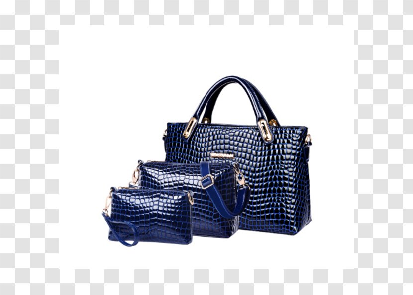 Tote Bag Handbag Leather Clothing - Blue Transparent PNG