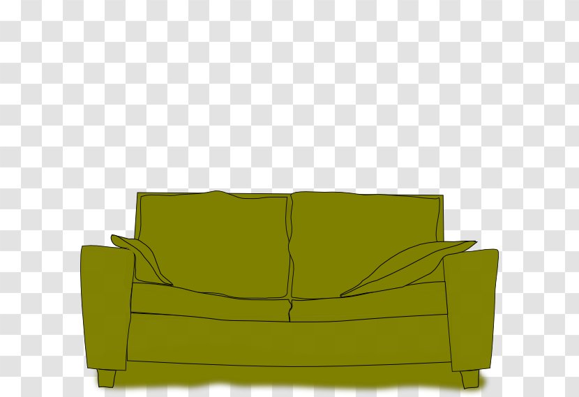 Clip Art Sofa Bed Couch Vector Graphics Illustration - Chair - River Zaragoza Spain Transparent PNG