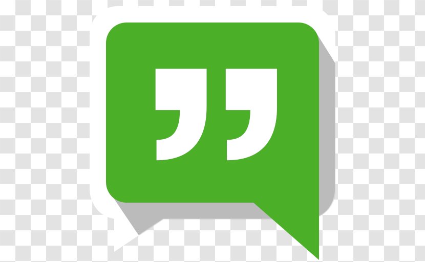 Google Hangouts - Trademark - Hangout Transparent PNG