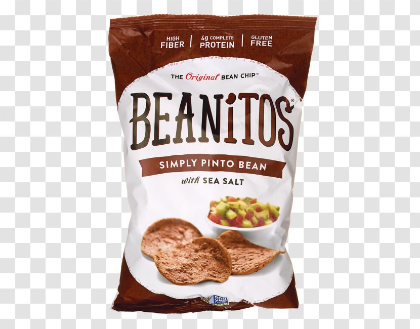 Bean Chip Salt Pinto Tortilla - Recipe - Beans Transparent PNG