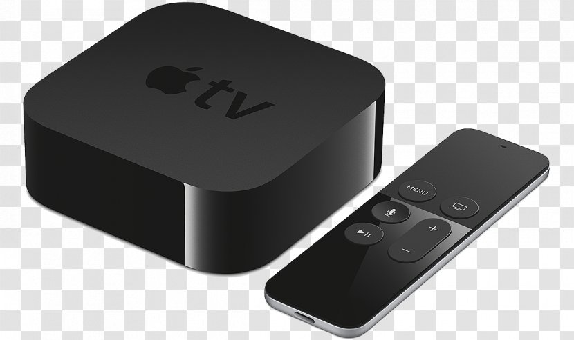 Apple TV (4th Generation) 4K Digital Media Player Television - Settop Box - Tv Transparent PNG