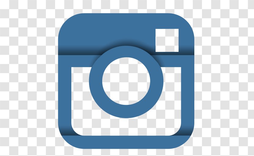 Logo Clip Art - Blue - Instagram Transparent PNG