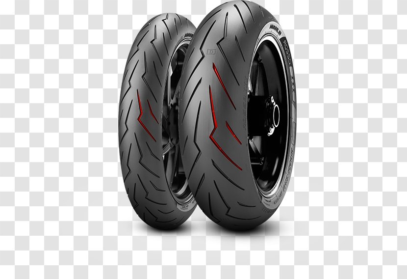 Pirelli Motorcycle Tires Car - Natural Rubber Transparent PNG
