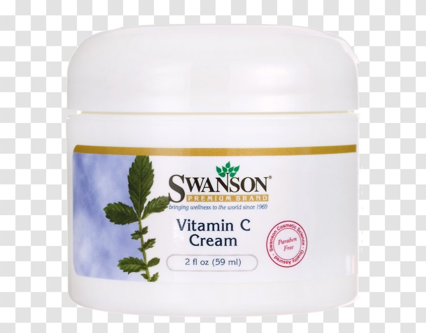 Cream Swanson Health Products Vitamin C E - Natural Healing Cosmetics Transparent PNG