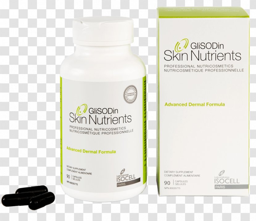 Nutrient Glisodin Dietary Supplement Nutrition Life Extension - Skin Care - Dermis Transparent PNG