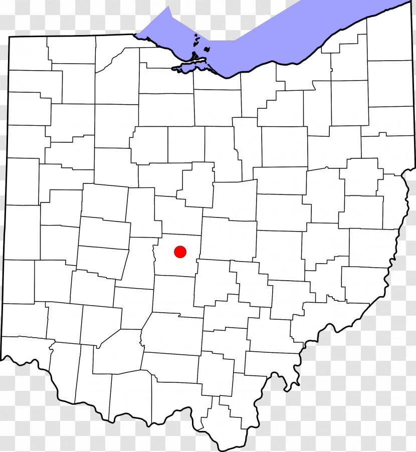 Erie Township County, Ohio Summit Miami Hancock - County - Map Transparent PNG