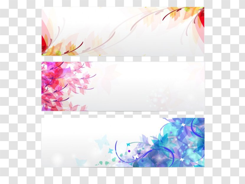 Banner Desktop Wallpaper Color - Book - Flower Transparent PNG