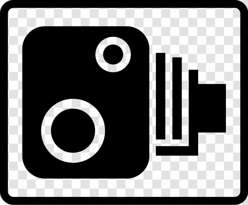 Traffic Enforcement Camera Speed Limit Sign - Light Transparent PNG