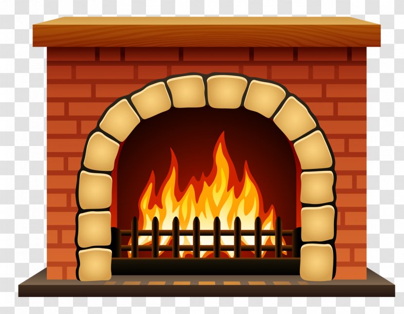 Hearth Fireplace House Clip Art Transparent PNG