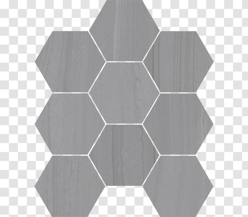 Carrara Hexagon Tile Marble Ceramic - Mosaic - Shading Transparent PNG