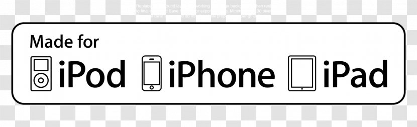 IPhone 5 MFi Program Lightning Apple IPod - Black Transparent PNG