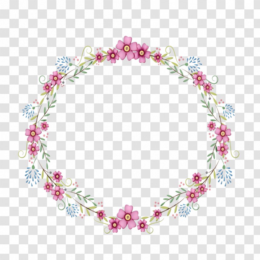 Pink Flower Cartoon - Tagged - Pearl Transparent PNG