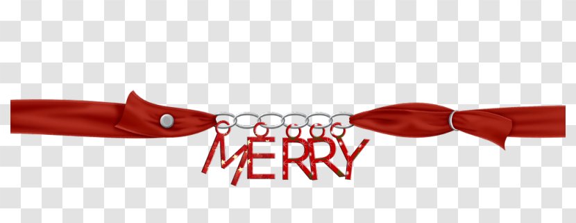 Clothing Accessories Christmas Day Ribbon Product Design Font - Fashion Transparent PNG
