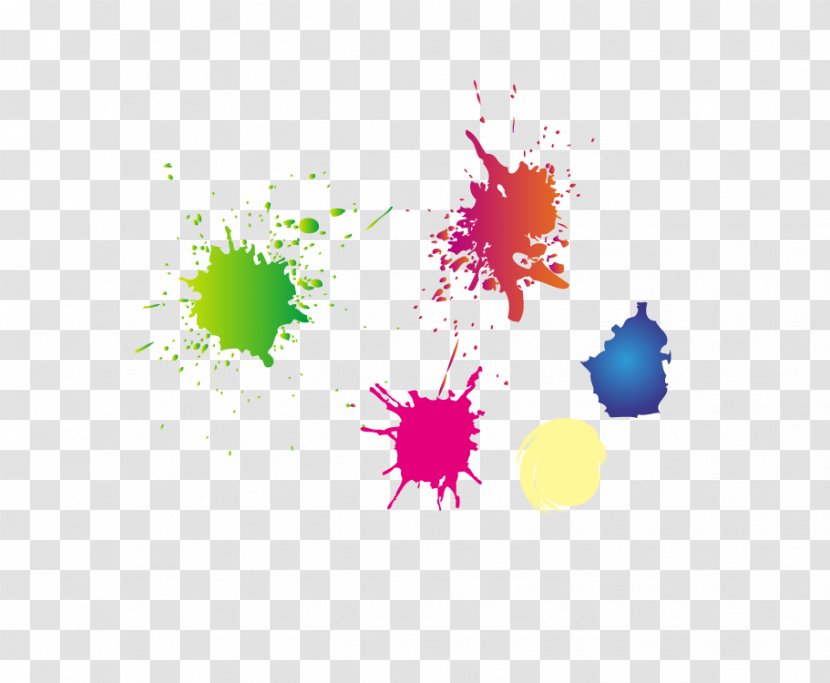 Graphic Design Inkstick - Ink - Color Droplets Transparent PNG