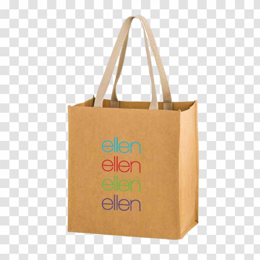 Tote Bag Kraft Paper Shopping Bags & Trolleys - Grocery Transparent PNG