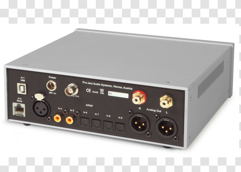 Digital Audio Digital-to-analog Converter Pro-Ject High-end Electronics - Project - Dac Transparent PNG