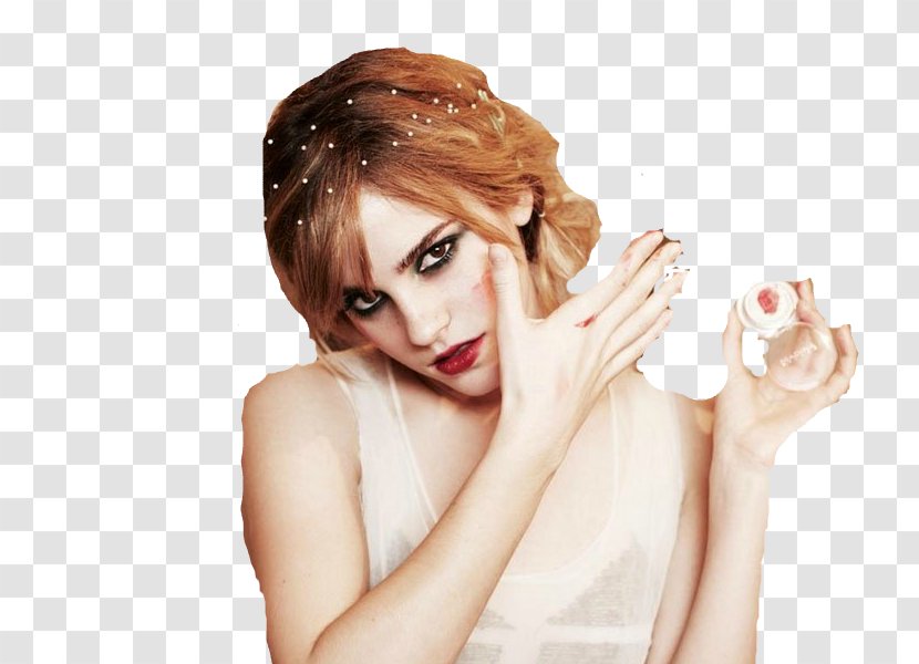 Emma Watson Harry Potter And The Philosopher's Stone Vogue Italia Magazine - Chin Transparent PNG