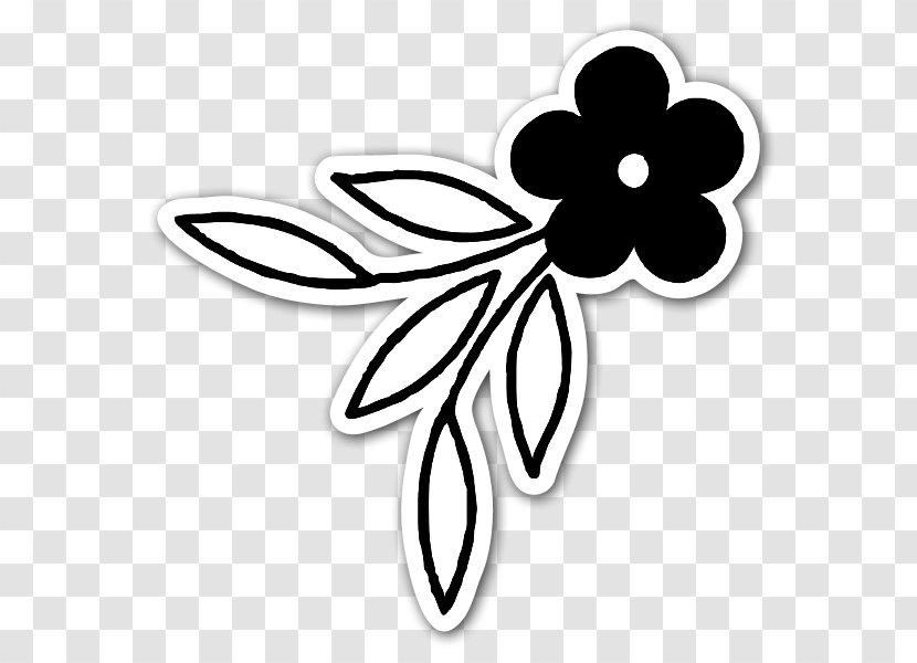 Cut Flowers Sticker Drawing Clip Art - Petal - Flower Transparent PNG