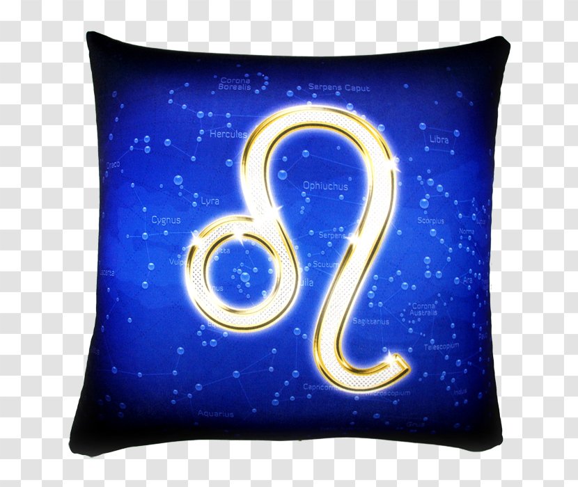 Throw Pillows Cushion Electric Blue Font - Symbol - зайка ми Transparent PNG