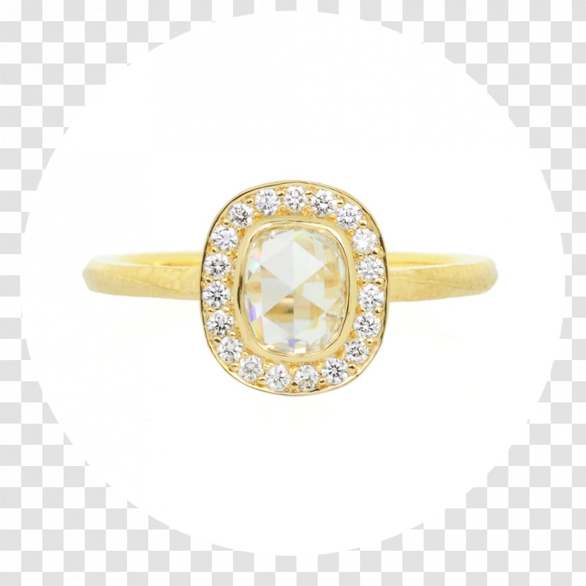 Ring Diamond Cut Bezel Jewellery - Hand Transparent PNG