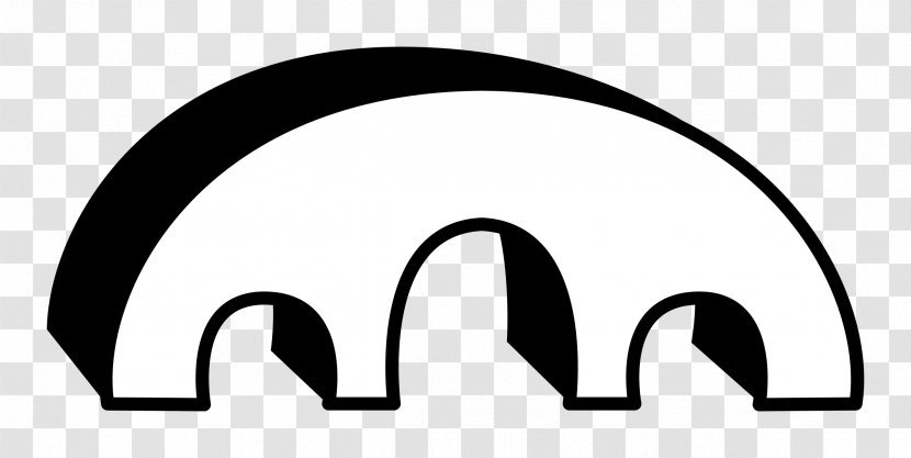 Black And White Bridge Clip Art - Logo Transparent PNG