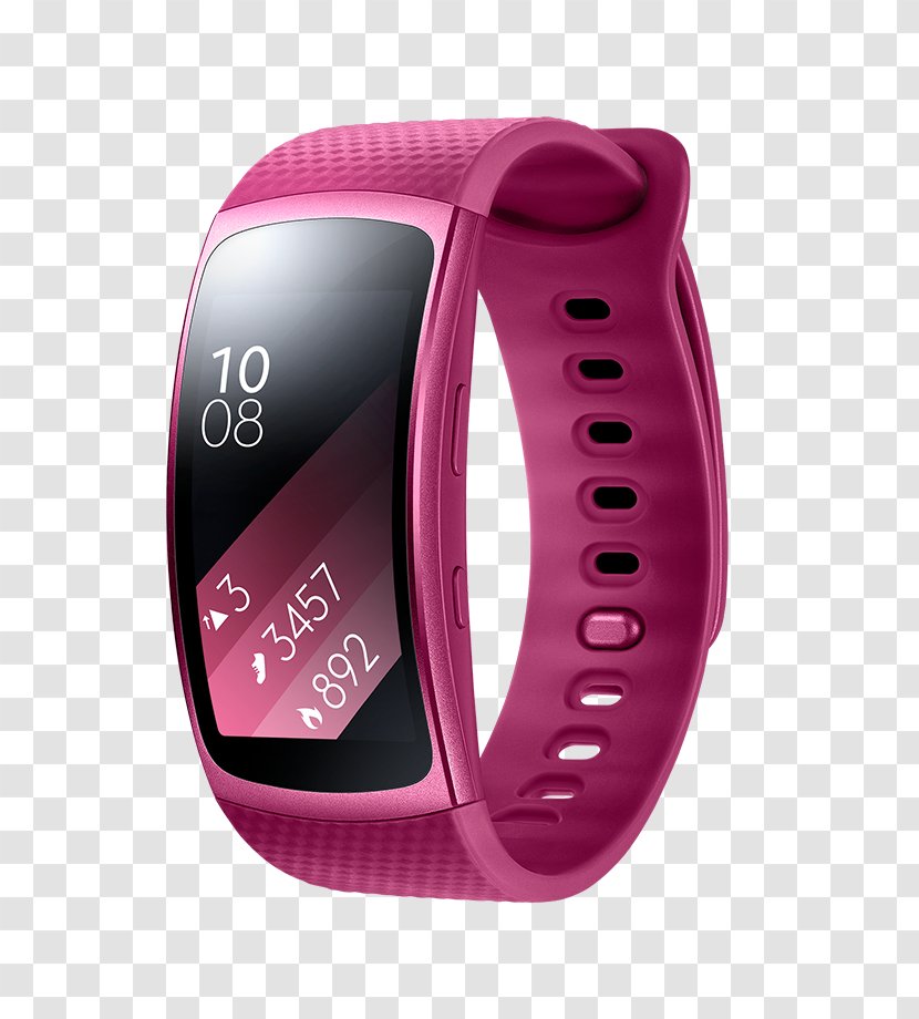 Samsung Gear Fit 2 S2 Smartwatch - Purple - Electronics Transparent PNG