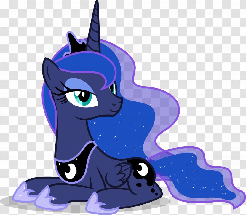My Little Pony: Princess Luna And The Festival Of Winter Moon Celestia Cadance - Electric Blue Transparent PNG