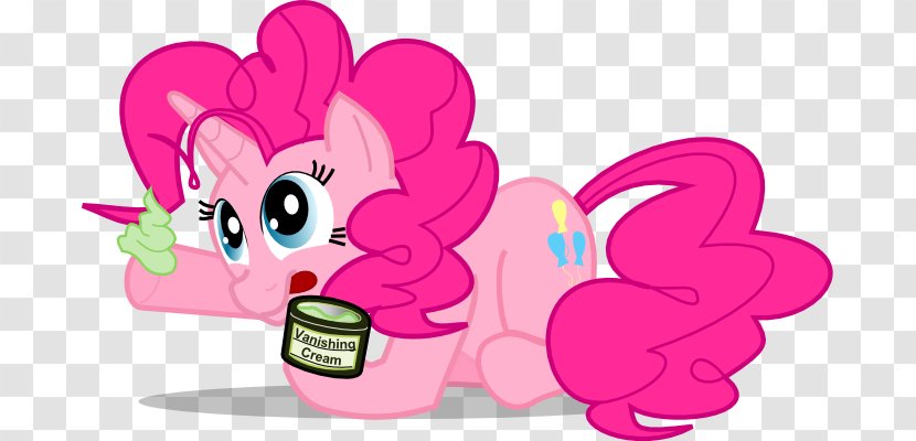 Pinkie Pie Pony Invisible Pink Unicorn Horse - Heart Transparent PNG