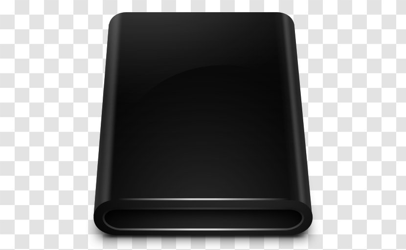 Rectangle Electronics Black - Apple - Trash Transparent PNG