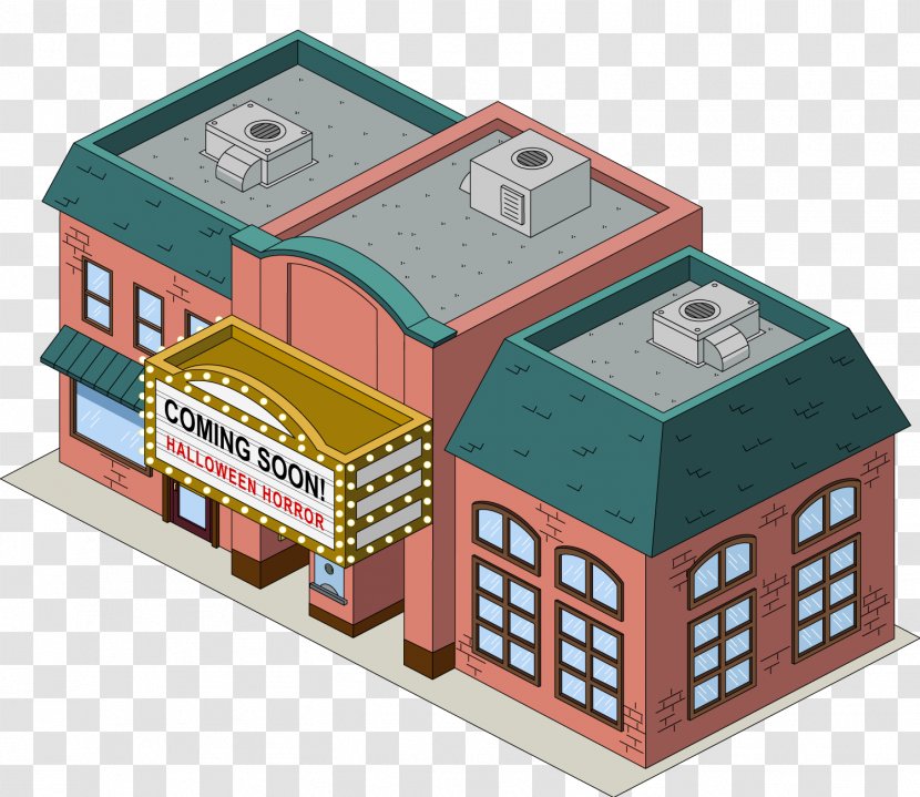 Family Guy: The Quest For Stuff Glenn Quagmire House Buzz Killington Quahog - Roof - Hospital Building Transparent PNG